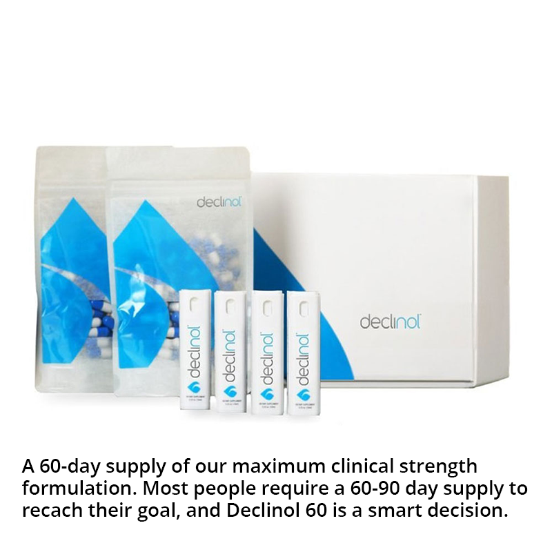 Declinol Maximum Clinical Strength 60 Day Supply